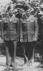 Willard (left) and Wilbur (right) Diefenthaler.