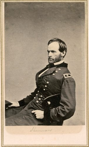 Mortimer referenced a famous quote from Civil War General William T. Sherman, who said, “War is hell.”