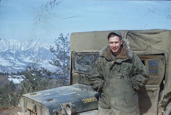 Photo of J. Birney Dibble in Korean War