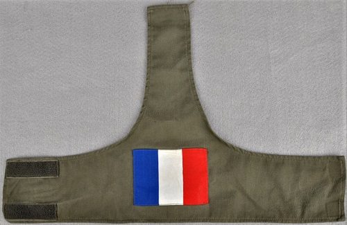 Brassard from French Army soldier. V2008.33.3.