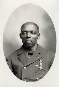 Horace Artis served in Co. F of the 31st Reg USCT. He later settled in Appleton. WVM.1044.I006