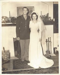 Dec 11 1943 Patricia & Harry-Baker-Wedding