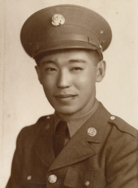 A photograph of Akira Toki in his uniform.