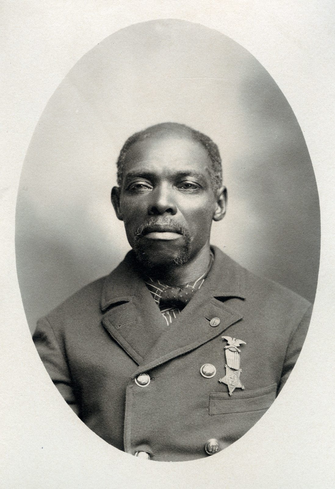 Horace Artis, a member of the George Eggleston Post No. 133 in Appleton, Wisconsin, ca. 1901