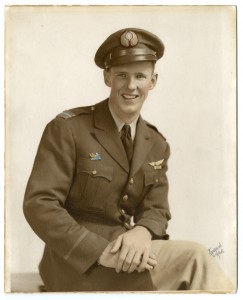 Pilot Fritz E. Wolf in uniform of Claire Chennault’s famed American Volunteer Group - The Flying Tigers.