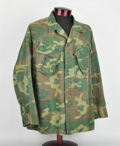 Utility jacket worn by James Mosel in Vietnam.